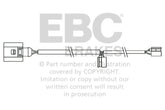 EBC 2008 Porsche Cayenne (1st Gen) 4.8L Turbo Rear Wear Leads